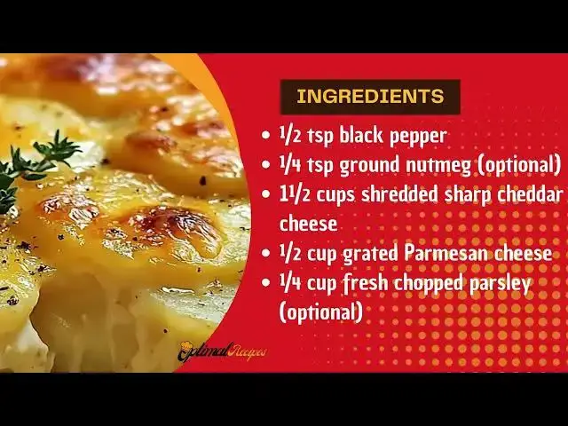 Video thumbnail for Best Homemade Scalloped Potatoes | Creamy & Cheesy Side Dish