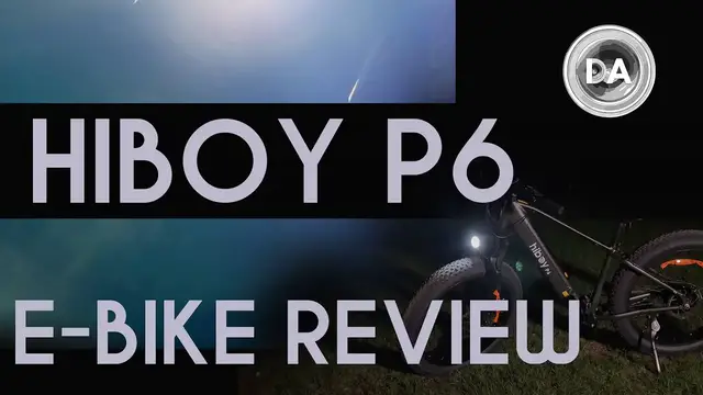Video thumbnail for Hiboy P6 E-Bike Review | 28MPH, 60 Mile Range, and a Lot of Fun!