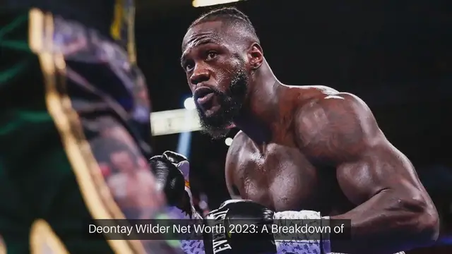 Video thumbnail for Deontay Wilder Net Worth 2023: A Breakdown of His Earnings