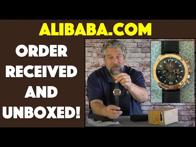 'Video thumbnail for New Watches Purchased on Alibaba.com: The Unboxing!'