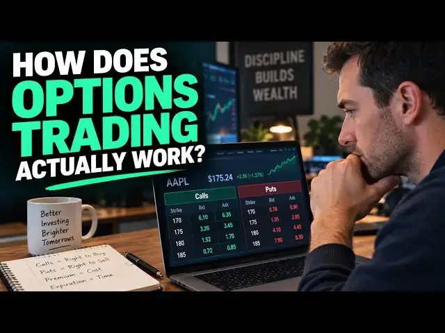 Video thumbnail for How does options trading actually work?