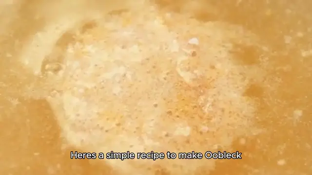 Video thumbnail for oobleck recipe