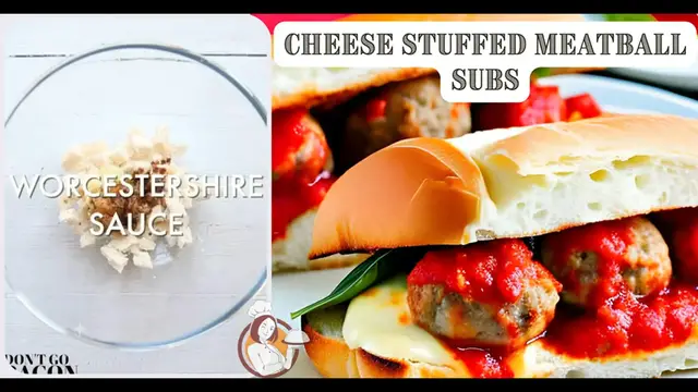 Video thumbnail for Cheese Stuffed Meatball Subs