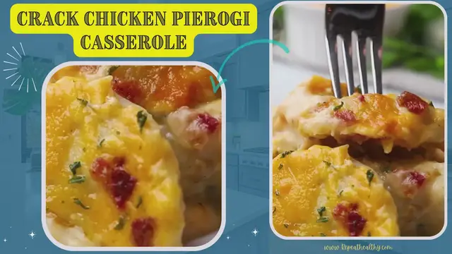 'Video thumbnail for Crack Chicken Pierogi Casserole'