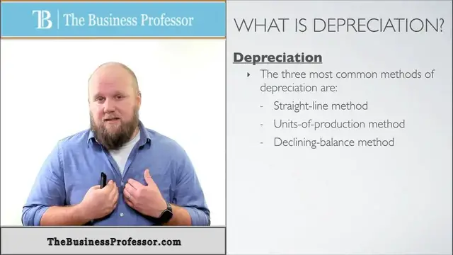 Video thumbnail for Depreciation of Long-Term Assets - Financial Accounting