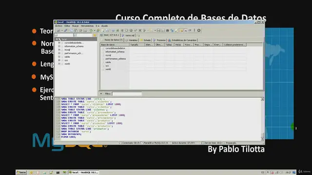 Video thumbnail for 015 Importar Datos desde un archivo SQL