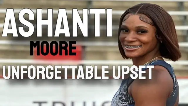 Video thumbnail for Ashanti Moore's Unforgettable Upset: A 100m Showdown for the Ages!