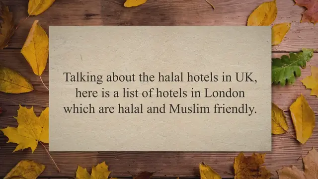 'Video thumbnail for 10 Halal Hotels In London, United Kingdom'