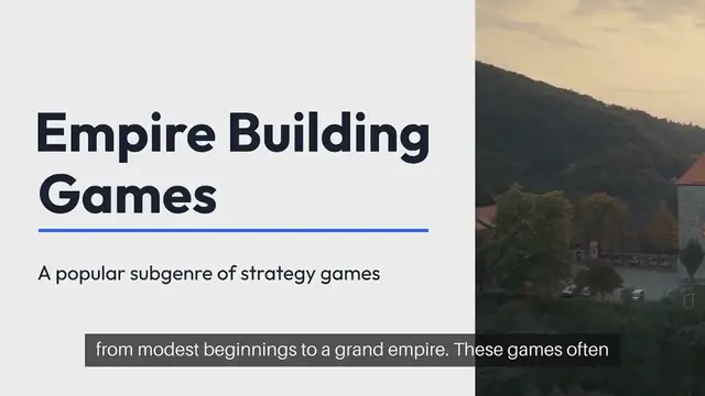 Video thumbnail for Empire Building Games