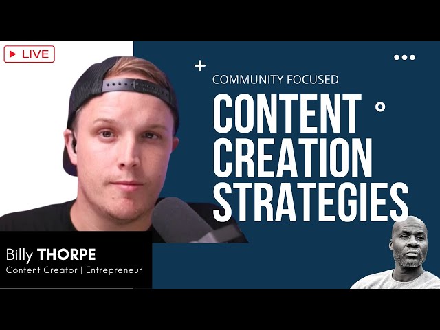 Video thumbnail for Community Focused Content Creation Strategies