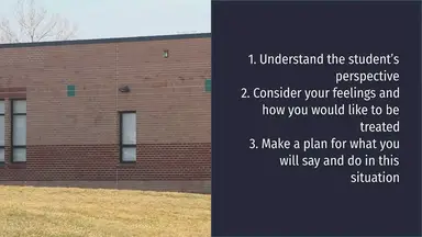 'Video thumbnail for How to deal with disrespectful students'