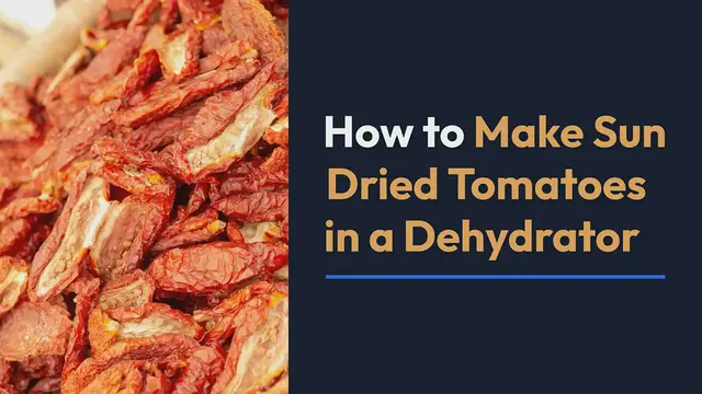 'Video thumbnail for The Best Way to Make Sun Dried Tomatoes at Home (step by step)'