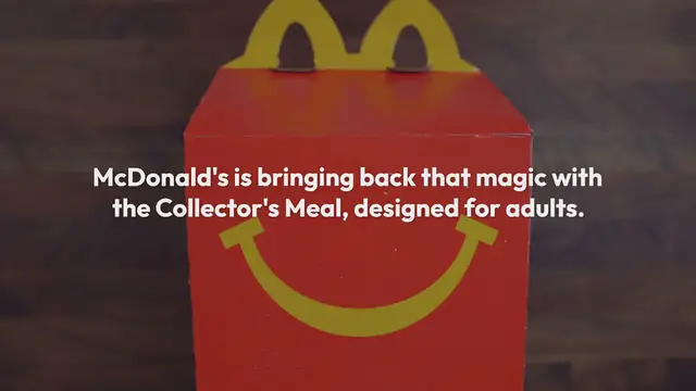 Video thumbnail for Mcdonald's Collector's Meal Cups Selling For Over $100 Amid Nostalgia Craze
