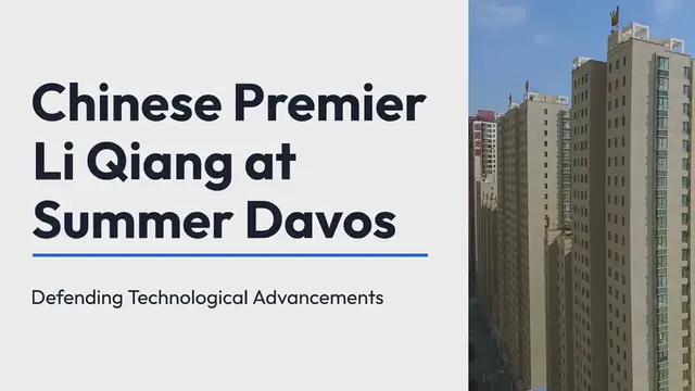 Video thumbnail for China’s premier defends national competitiveness as trade tensions simmer