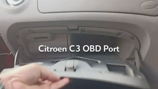 Video thumbnail for Citroen C3 OBD Port