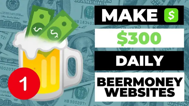 Video thumbnail for 10 Best Making Money Beermoney Websites & Apps in 2022  (Part 1)