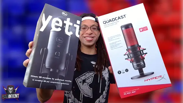 'Video thumbnail for Blue Yeti vs HyperX QuadCast'