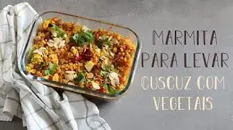 'Video thumbnail for Marmita para levar (cuscuz com vegetais) | Made by Choices'