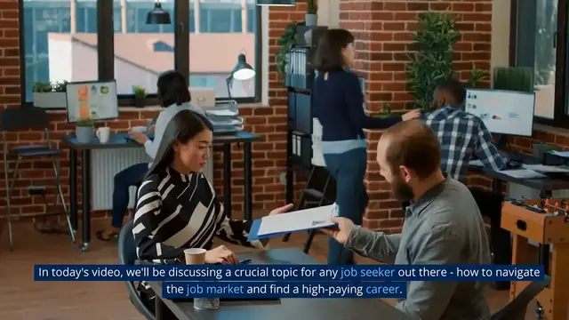 Video thumbnail for How to navigate the job market and find a high-paying career