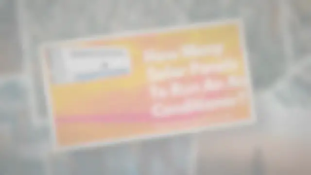 Video thumbnail for How Many Solar Panels To Run An Air Conditioner? 2022 Tweaks