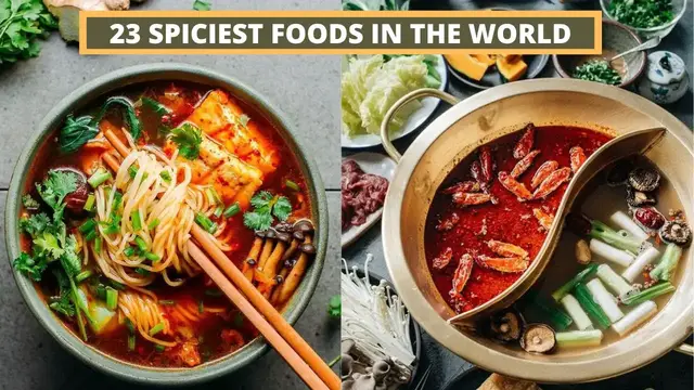 Video thumbnail for 23 Most Spiciest Dishes in the world | Suicide Chicken Wings, Chilate de pollo, and many more