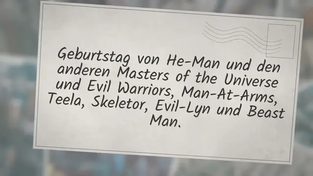 Video thumbnail for Happy Birthday, He-Man: 40 Jahre Masters of the Universe