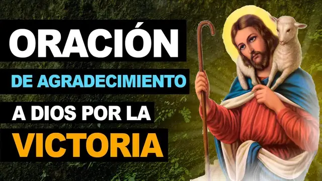 Video thumbnail for 🙏 Oración efectiva de agradecimiento a Dios por la victoria ¡Mi lucha no fue en vano! 🙏