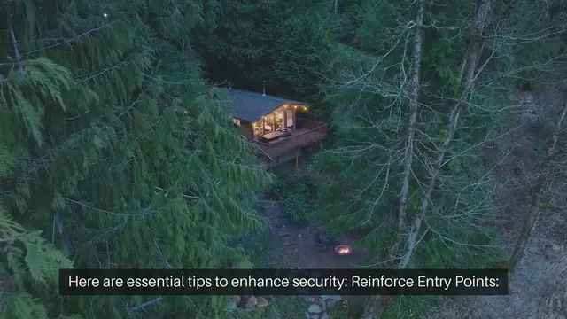 Video thumbnail for Home Security Tips For Cottages