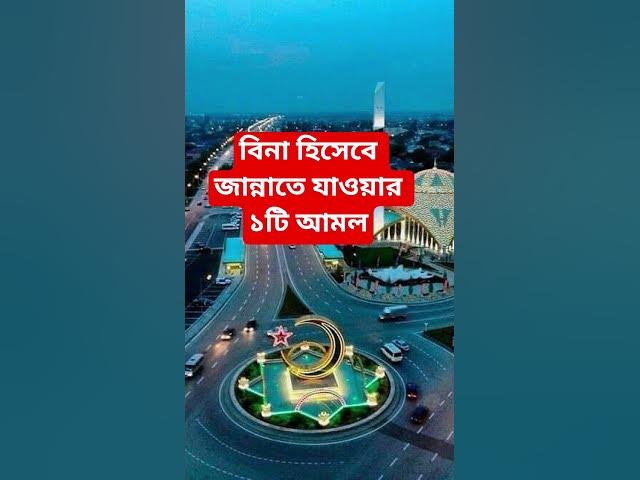 Video thumbnail for বিনা হিসেবে জান্নাতে যাওয়ার ১টি আমল#shorts #viral#sheikh_ahmadullah#islamicalortips