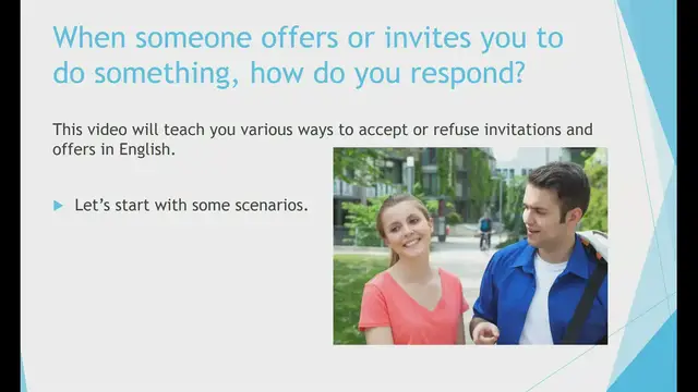 Video thumbnail for Accepting and Refusing
