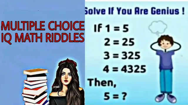 Video thumbnail for Synthetic of Multiple choice IQ Math knowledge Riddles | Vu Giang Channel