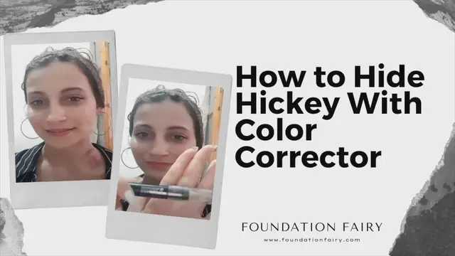 'Video thumbnail for How To Cover Hickey with Color Corrector'