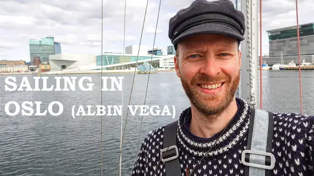 Video thumbnail for Sailing on the Oslo Fjord with my Albin Vega sailboat