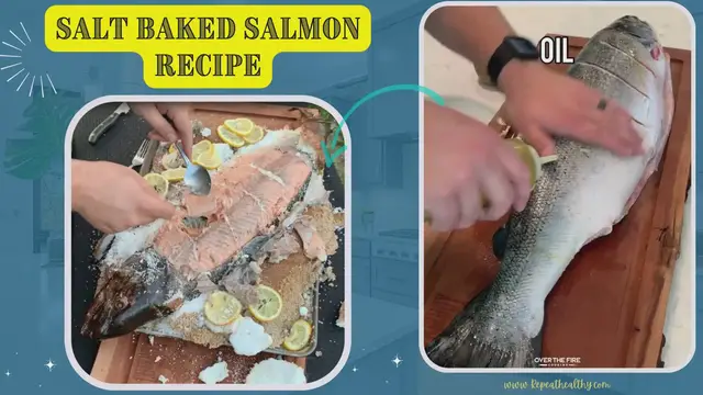 Video thumbnail for Salt Baked Salmon Recipe