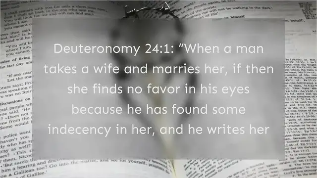 Video thumbnail for Divorce: Bible Verses about Divorce