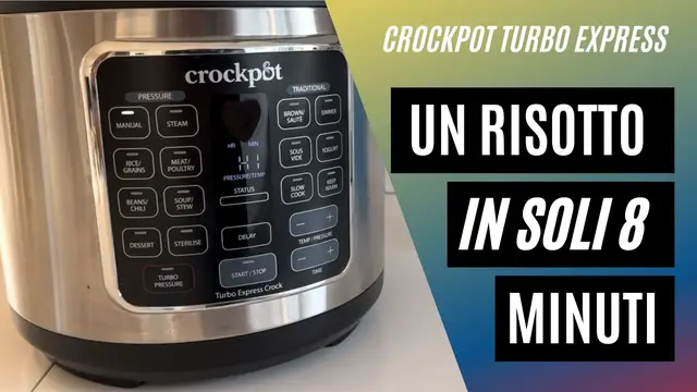 Video thumbnail for Recensione Crockpot Turbo Express la pentola a pressione con superpoteri