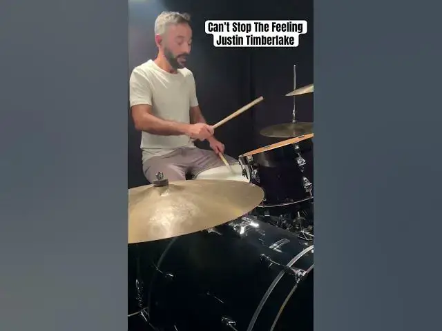 'Video thumbnail for “Can’t Stop The Feeling” by Justin Timberlake | Drum Cover | Drum Lessons | Simpledrummer®'