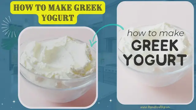 Video thumbnail for How to Make Greek Yogurt