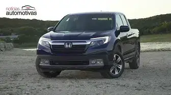 Video thumbnail for Honda Ridgeline 2017 - NoticiasAutomotivas.com.br