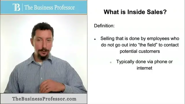 'Video thumbnail for Inside Sales - Marketing'