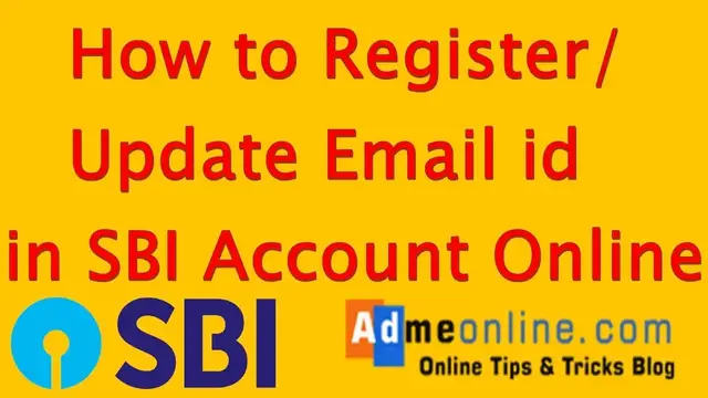 Video thumbnail for How to change Email id in SBI Account via Netbanking (ईमेल आईडी को sbi अकाउंट में कैसे रजिस्टर करें)