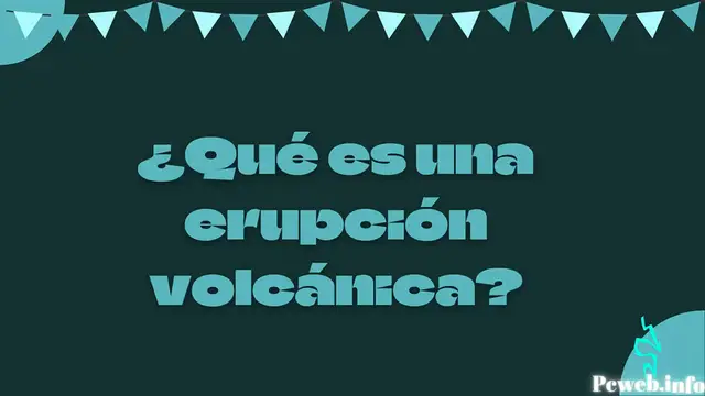 Video thumbnail for ¿Qué es una erupción volcánica?