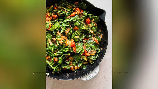 Video thumbnail for greens recipe