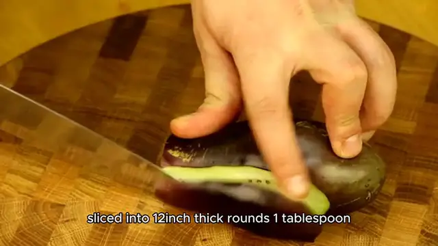 Video thumbnail for grilled eggplant recipe