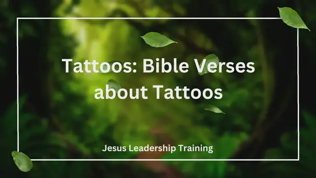 Video thumbnail for Tattoos Bible Verses about Tattoos