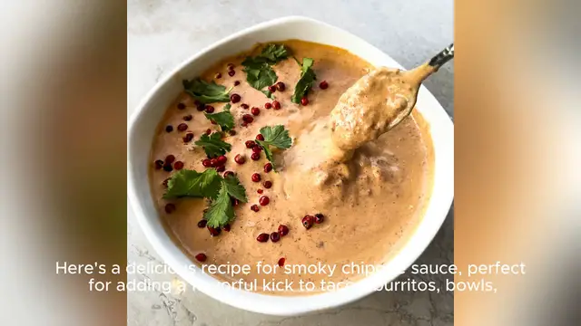 Video thumbnail for chipotle sauce recipe