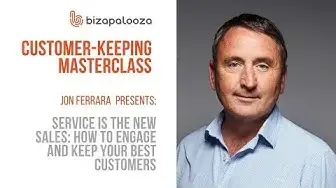 Video thumbnail for Jon Ferrara - Service is the new sales