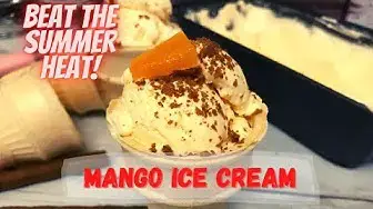 Video thumbnail for How to Make Ice Cream | Mango Flavor | Happy Tummy Recipes