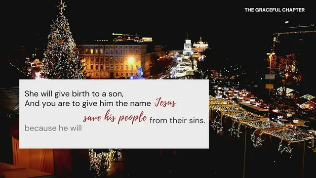 'Video thumbnail for Christmas Bible verses about Jesus Christ'