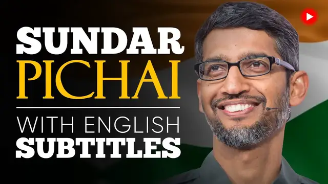 Video thumbnail for ENGLISH SPEECH | SUNDAR PICHAI: You Will Prevail (English Subtitles)
